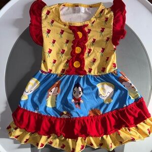 Colorful Kids Boutique Beauty & the Beast Dress